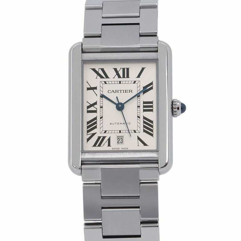 カルティエ タンク ソロ XL W5200028 Cartier 腕時計 ウォッチ TANK SOLO ブレス シルバー文字盤