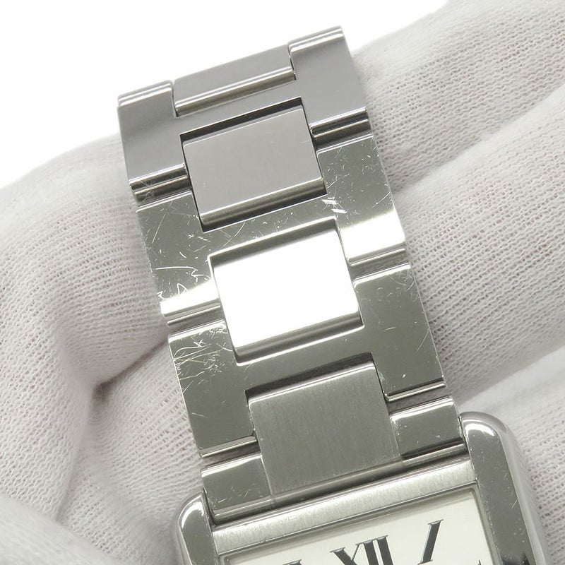 カルティエ タンク ソロ XL W5200028 Cartier 腕時計 ウォッチ TANK SOLO ブレス シルバー文字盤
