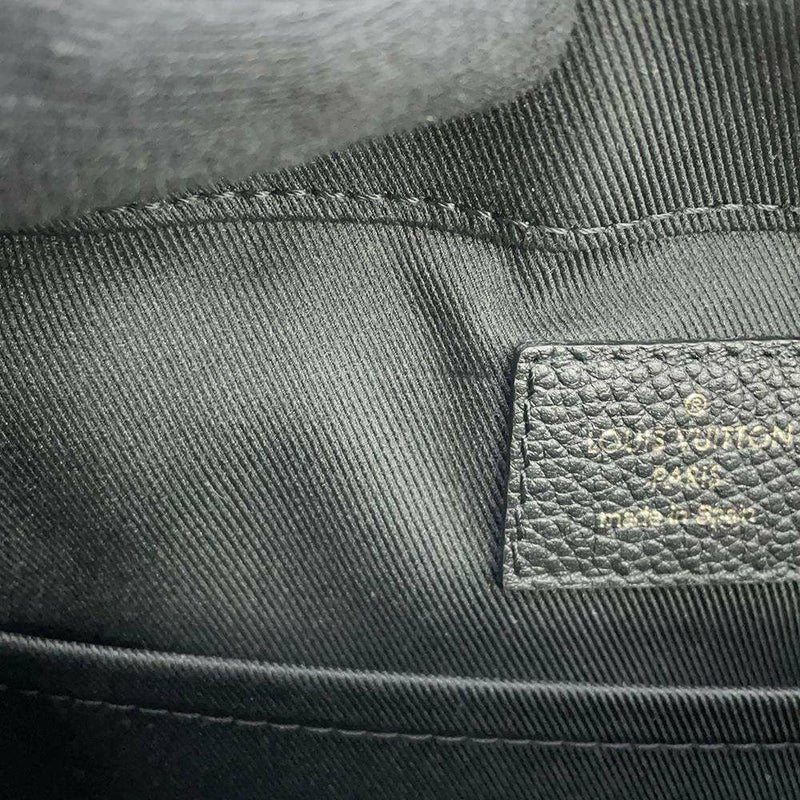 ルイヴィトン ショルダーバッグ モノグラム・アンプラント サントンジュ M44593 LOUIS VUITTON タッセル ブラック 黒