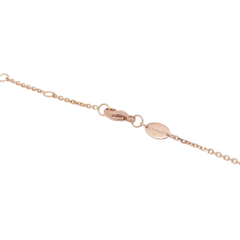 ショーメ ネックレス ジュ ドゥ リアン ハーモニー ペンダント SM マザーオブパール/ダイヤ 10P 計0.06ct K18PGピンクゴールド 084220