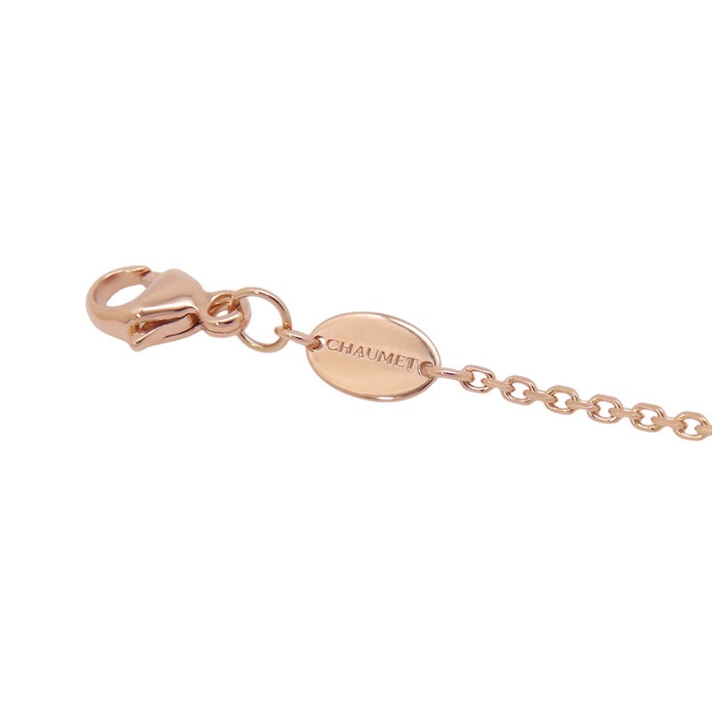 ショーメ ネックレス ジュ ドゥ リアン ハーモニー ペンダント SM マザーオブパール/ダイヤ 10P 計0.06ct K18PGピンクゴールド 084220