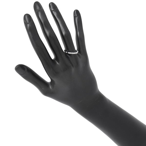 ショーメ リング ビー ドゥ ショーメ コレクション ダイヤ 14P 計0.21ct K18WG サイズ55 081890 Chaumet 指輪 ビー マイ ラブ ハニカム