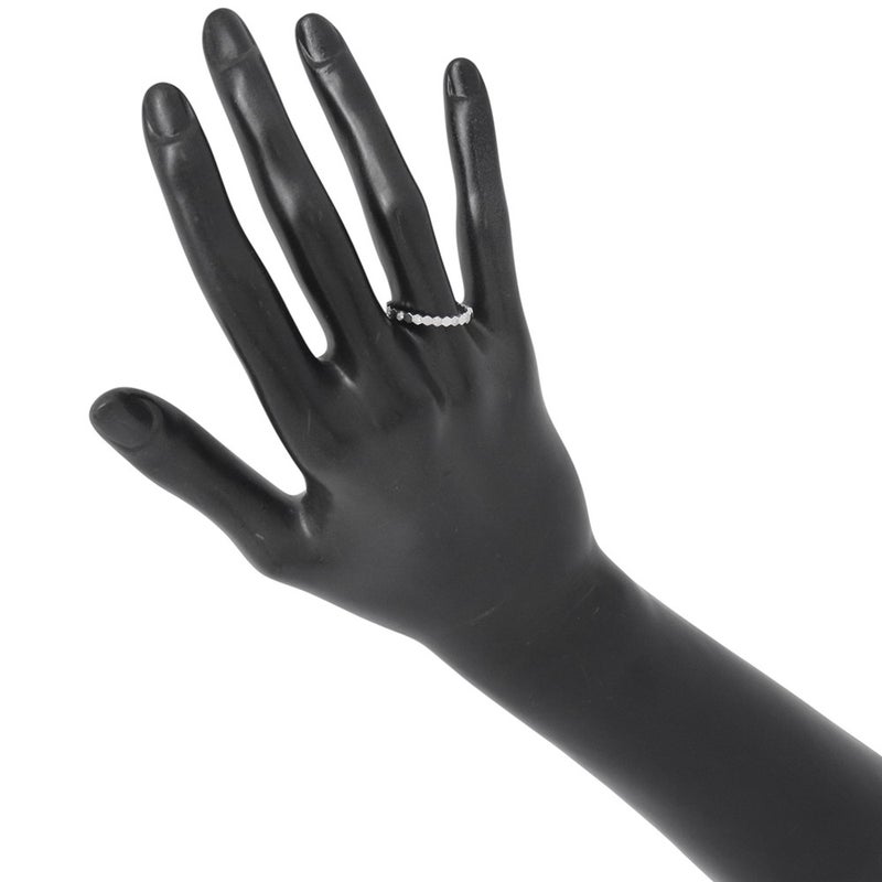 ショーメ リング ビー ドゥ ショーメ コレクション ダイヤ 14P 計0.21ct K18WG サイズ55 081890 Chaumet 指輪 ビー マイ ラブ ハニカム