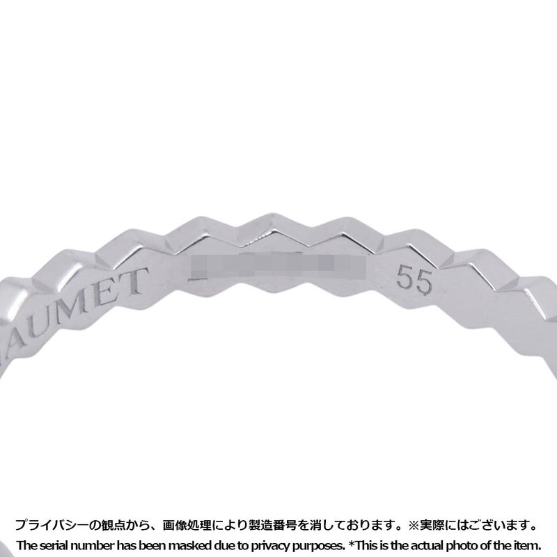 ショーメ リング ビー ドゥ ショーメ コレクション ダイヤ 14P 計0.21ct K18WG サイズ55 081890 Chaumet 指輪 ビー マイ ラブ ハニカム