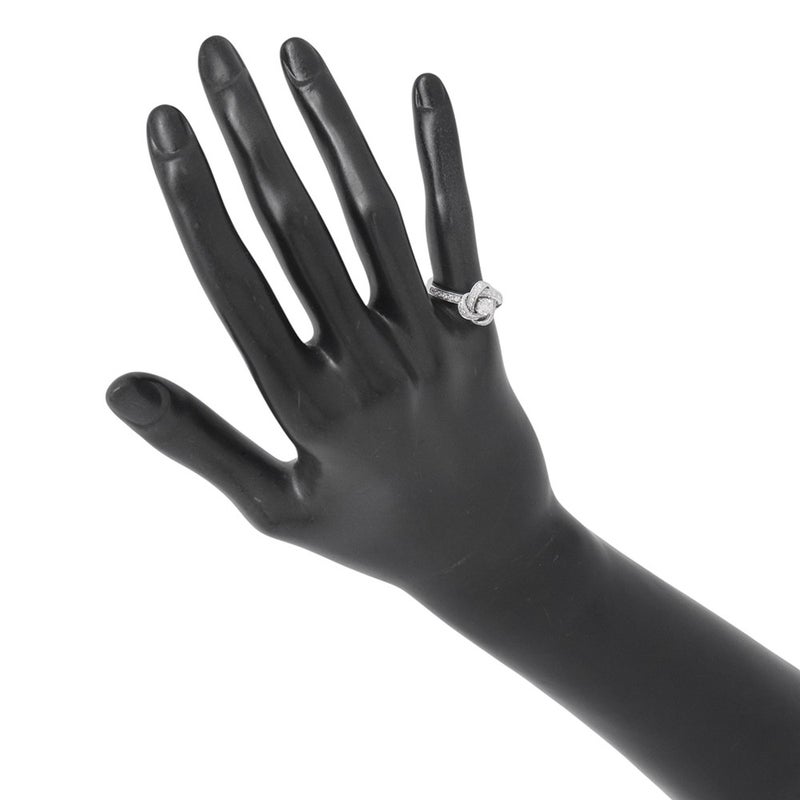 ブシュロン リング アバ ピヴォワンヌ ダイヤモンド 中石0.30ct K18WGホワイトゴールド サイズ47 JSL0033947 Boucheron 指輪