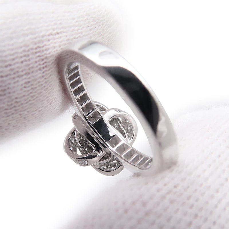 ブシュロン リング アバ ピヴォワンヌ ダイヤモンド 中石0.30ct K18WGホワイトゴールド サイズ47 JSL0033947 Boucheron 指輪