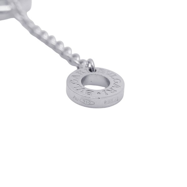 ブルガリ ネックレス ビーゼロワン B-zero1 ダイヤモンド K18WGホワイトゴールド BVLGARI ペンダント