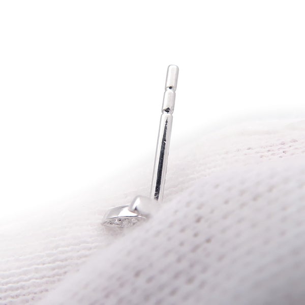 グラフ ピアス パヴェ バタフライ ダイヤモンド プティ スタッド イヤリング ダイヤ 計0.08ct K18WGホワイトゴールド RGE1563