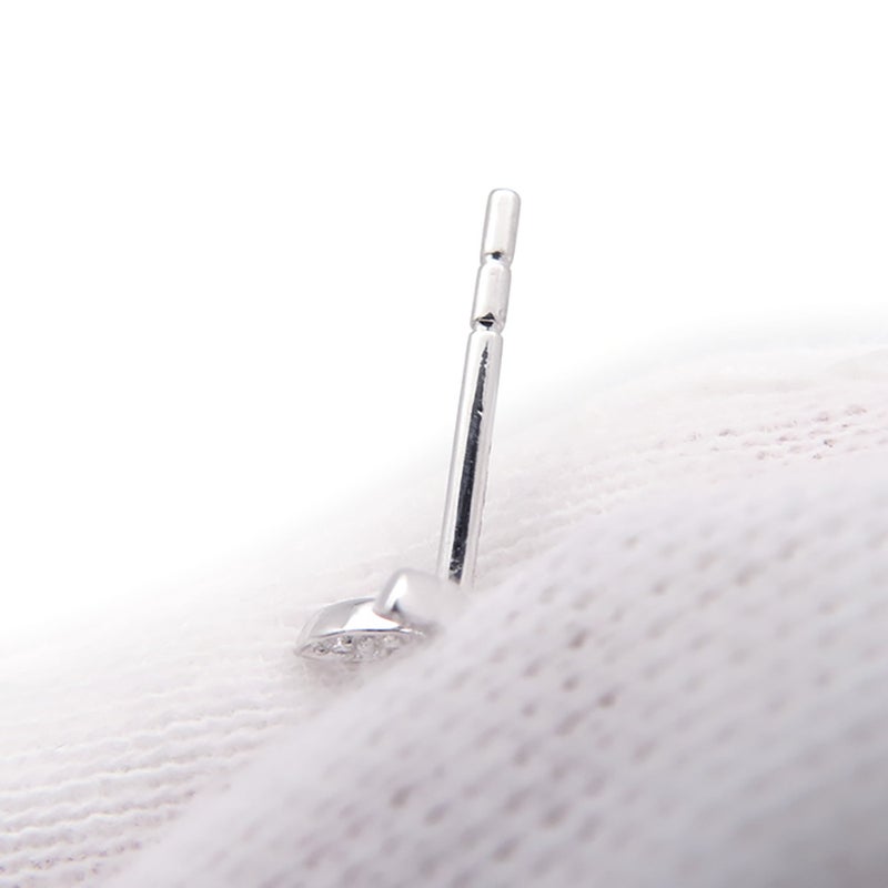 グラフ ピアス パヴェ バタフライ ダイヤモンド プティ スタッド イヤリング ダイヤ 計0.08ct K18WGホワイトゴールド RGE1563