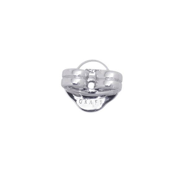 グラフ ピアス パヴェ バタフライ ダイヤモンド プティ スタッド イヤリング ダイヤ 計0.08ct K18WGホワイトゴールド RGE1563