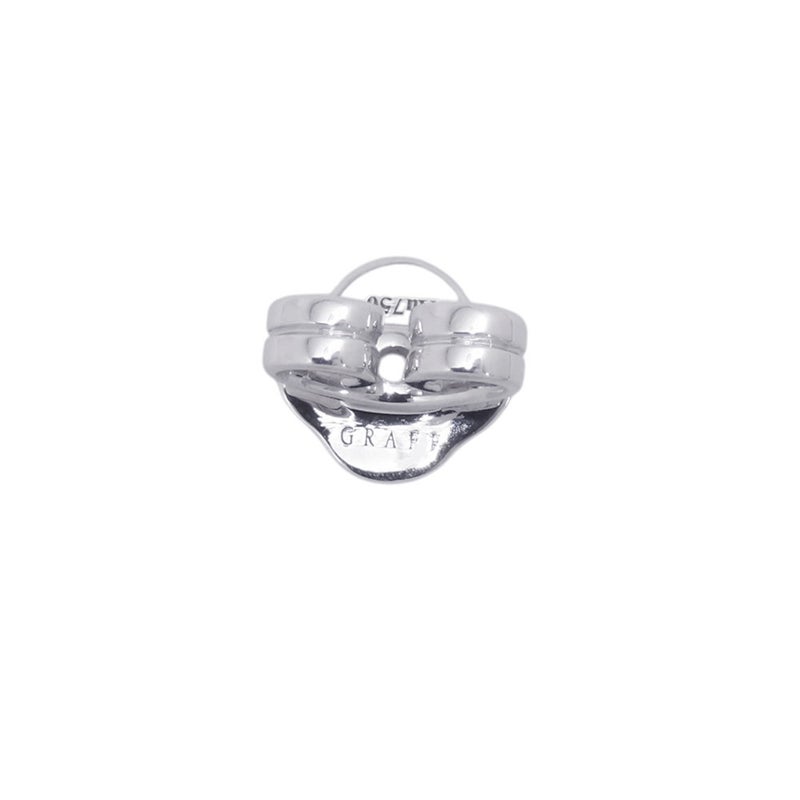 グラフ ピアス パヴェ バタフライ ダイヤモンド プティ スタッド イヤリング ダイヤ 計0.08ct K18WGホワイトゴールド RGE1563
