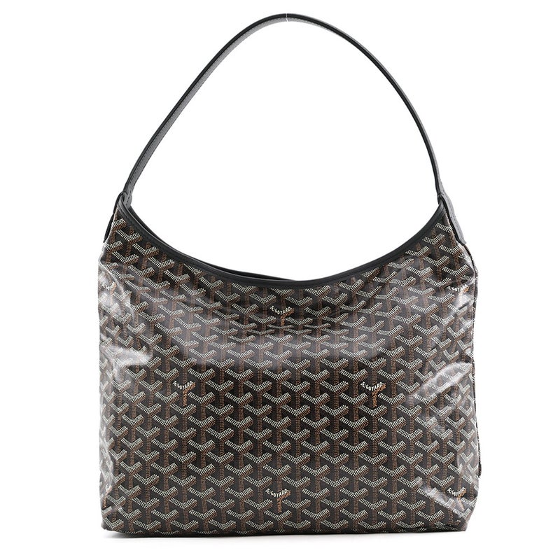 ゴヤール トートバッグ ボエム ホーボーバッグ PVC レザー BOHEMEPMLTY01CL01P GOYARD ポーチ付き 黒
