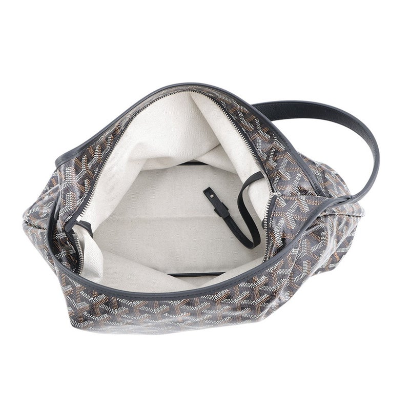 ゴヤール トートバッグ ボエム ホーボーバッグ PVC レザー BOHEMEPMLTY01CL01P GOYARD ポーチ付き 黒