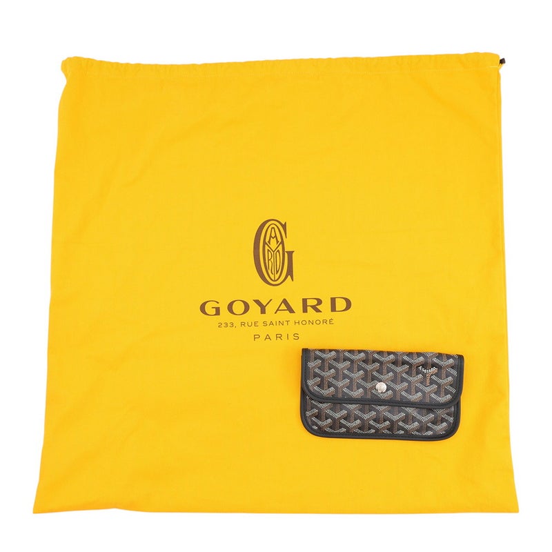 ゴヤール トートバッグ ボエム ホーボーバッグ PVC レザー BOHEMEPMLTY01CL01P GOYARD ポーチ付き 黒