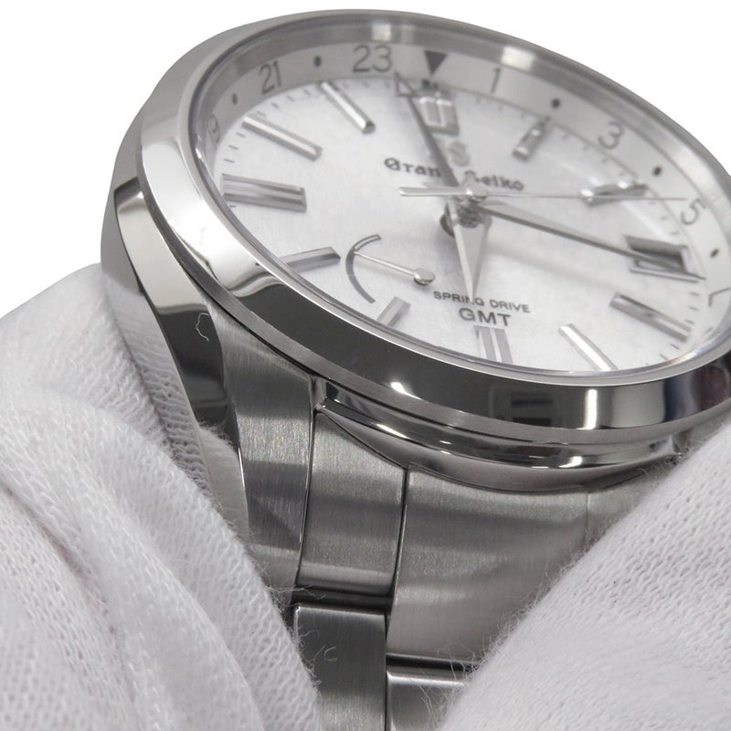 セイコー グランドセイコー ヘリテージコレクション スプリングドライブ GMT SBGE279 SEIKO 腕時計 シルバー文字盤