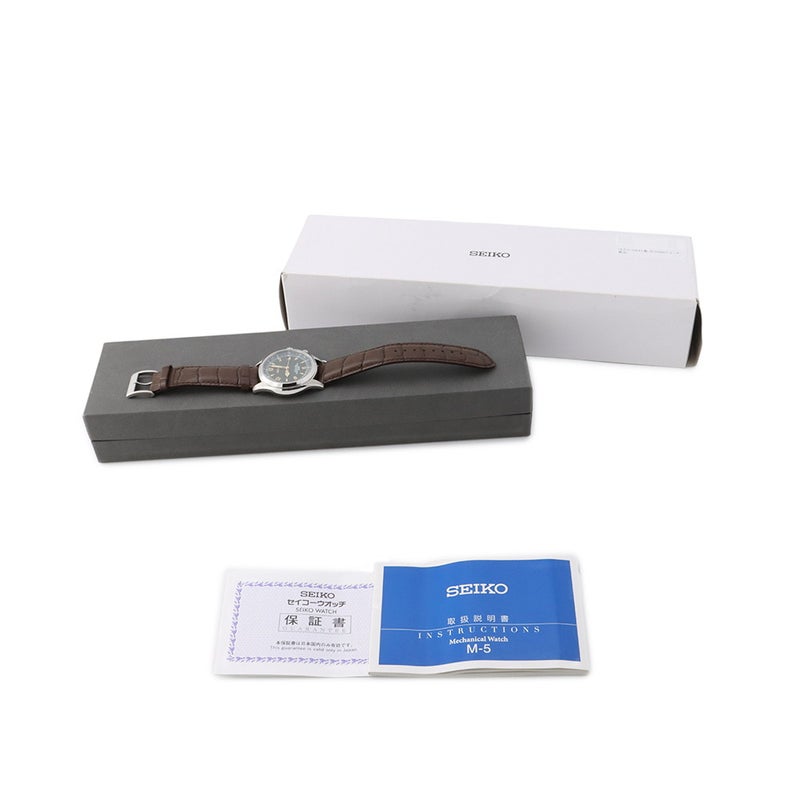 セイコー アルピニスト SARB017 SEIKO 腕時計 グリーン文字盤