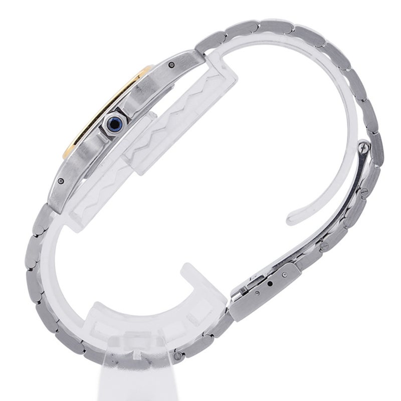 カルティエ サントスガルベ LM W20011C4 Cartier 腕時計 アイボリー文字盤