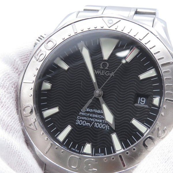 オメガ シーマスター 300M プロフェッショナル 2230.50 OMEGA 腕時計 黒文字盤