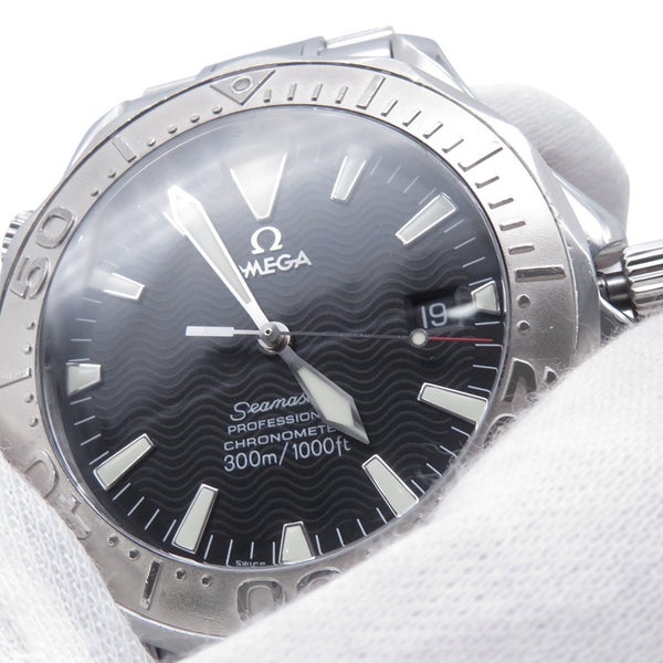 オメガ シーマスター 300M プロフェッショナル 2230.50 OMEGA 腕時計 黒文字盤
