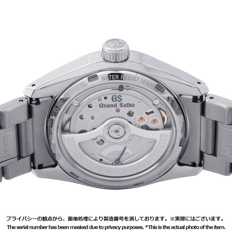 セイコー グランドセイコー エボリューション9 コレクション スプリングドライブ U.F.A. SLGB003 ライトブルー文字盤