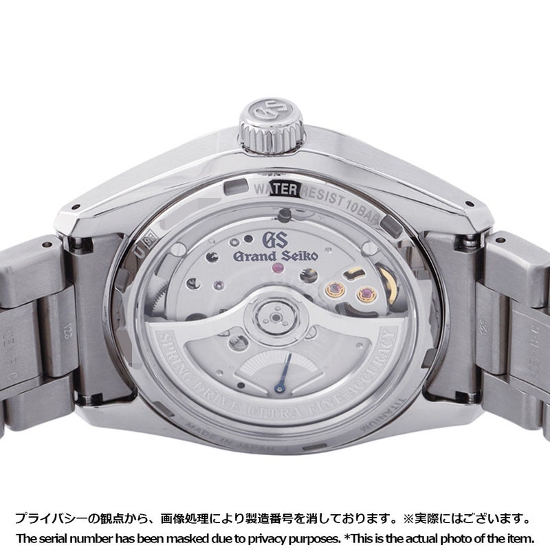 セイコー グランドセイコー エボリューション9 コレクション スプリングドライブ U.F.A. SLGB003 ライトブルー文字盤