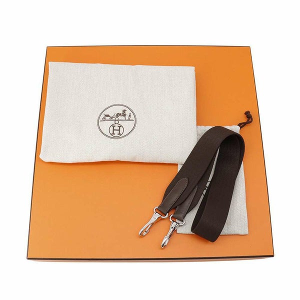 エルメス サックドパンサージュ グルーム SAC DE PANSAGE GROOM ネイビー/フー W刻印 2way