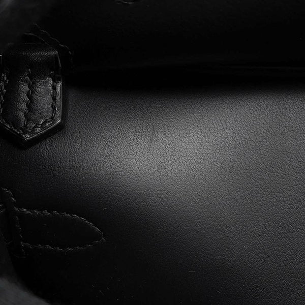 エルメス ジプシエール ミニ ブラック/ゴールド金具 エバーカラー B刻印 HERMES バッグ 黒