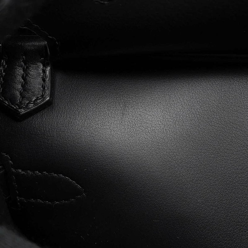 エルメス ジプシエール ミニ ブラック/ゴールド金具 エバーカラー B刻印 HERMES バッグ 黒