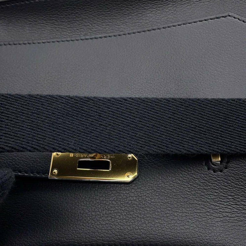 エルメス ジプシエール ミニ ブラック/ゴールド金具 エバーカラー B刻印 HERMES バッグ 黒