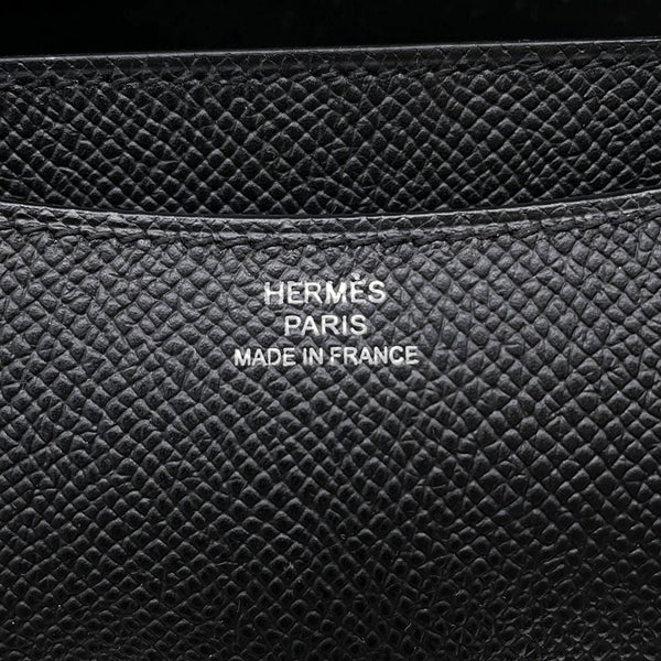 エルメス ミニ コンスタンス3 ミロワール ブラック/シルバー金具 エプソン W刻印 黒