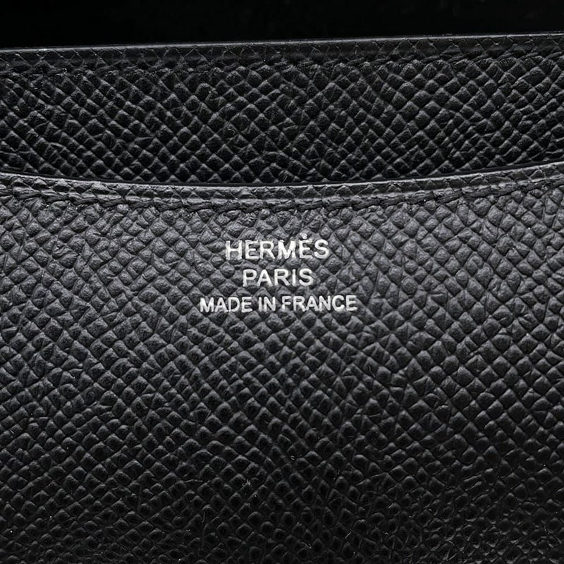 エルメス ミニ コンスタンス3 ミロワール ブラック/シルバー金具 エプソン W刻印 黒