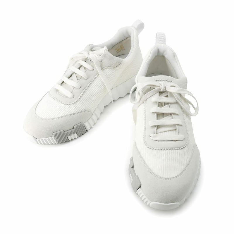 エルメス スニーカー バウンシング メッシュ メンズサイズ42.5 HERMES 靴 白