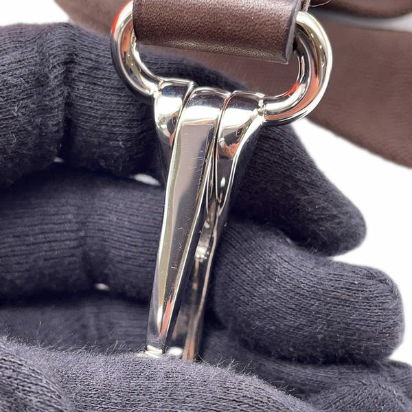 エルメス サックドパンサージュ グルーム SAC DE PANSAGE GROOM ネイビー/フー A刻印 2wayショルダーバッグ