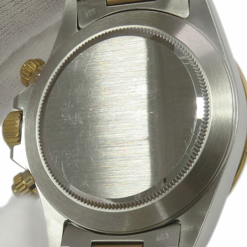 ロレックス コスモグラフ デイトナ K18YG/SS N番 16523G シャンパン文字盤 8Pダイヤ