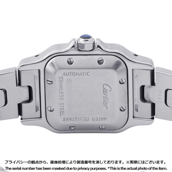 カルティエ サントスガルベ SM W20044D6 20周年限定 Cartier 腕時計 シルバー文字盤