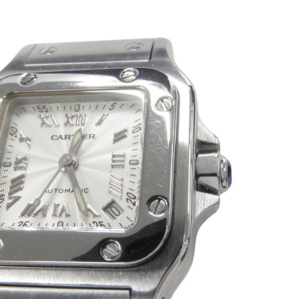 カルティエ サントスガルベ SM W20044D6 20周年限定 Cartier 腕時計 シルバー文字盤