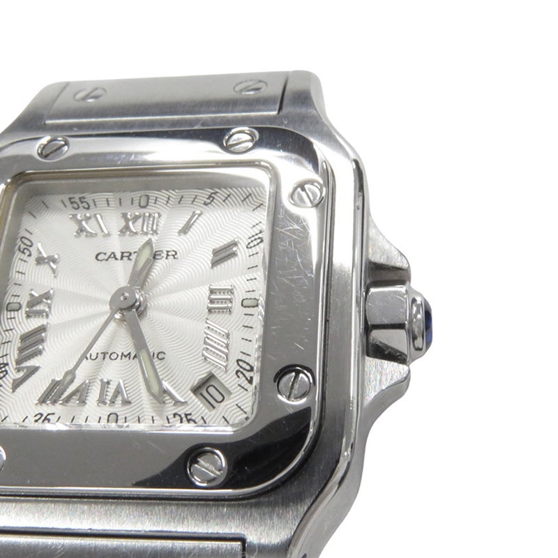 カルティエ サントスガルベ SM W20044D6 20周年限定 Cartier 腕時計 シルバー文字盤
