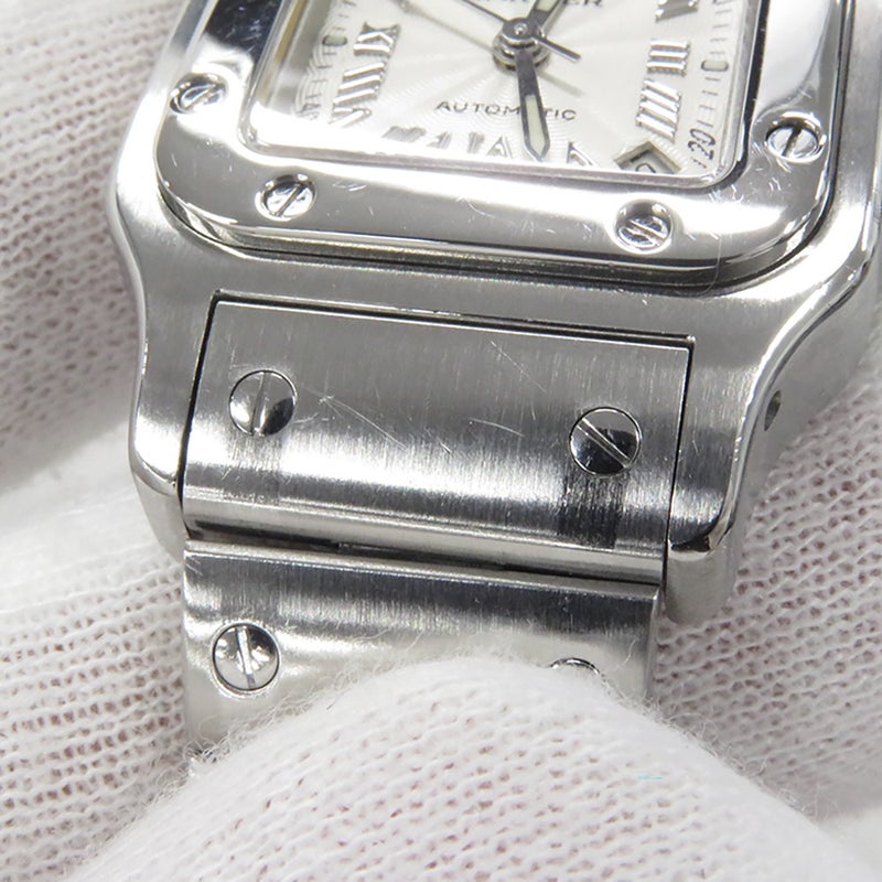 カルティエ サントスガルベ SM W20044D6 20周年限定 Cartier 腕時計 シルバー文字盤