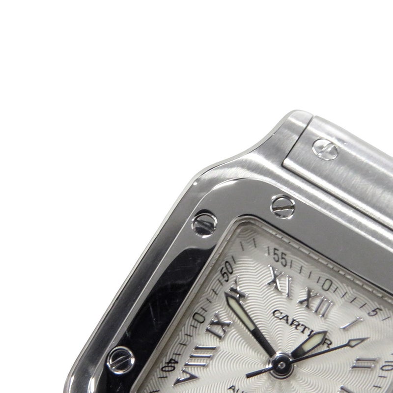 カルティエ サントスガルベ SM W20044D6 20周年限定 Cartier 腕時計 シルバー文字盤