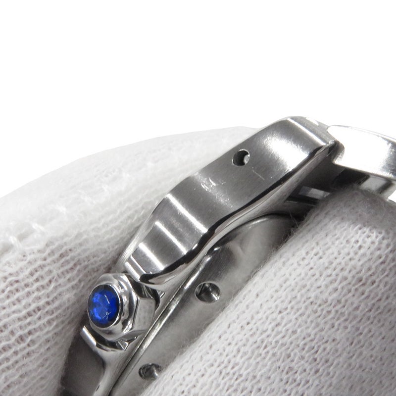カルティエ サントスガルベ SM W20044D6 20周年限定 Cartier 腕時計 シルバー文字盤
