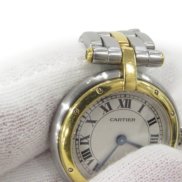 カルティエ パンテール ヴァンドーム 1ロウ SM 84084242 Cartier 腕時計 アイボリー文字盤
