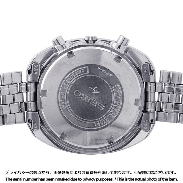 セイコー 5スポーツ スピードタイマー 7017-8000 SEIKO 腕時計 ネイビー文字盤 ヴィンテージ