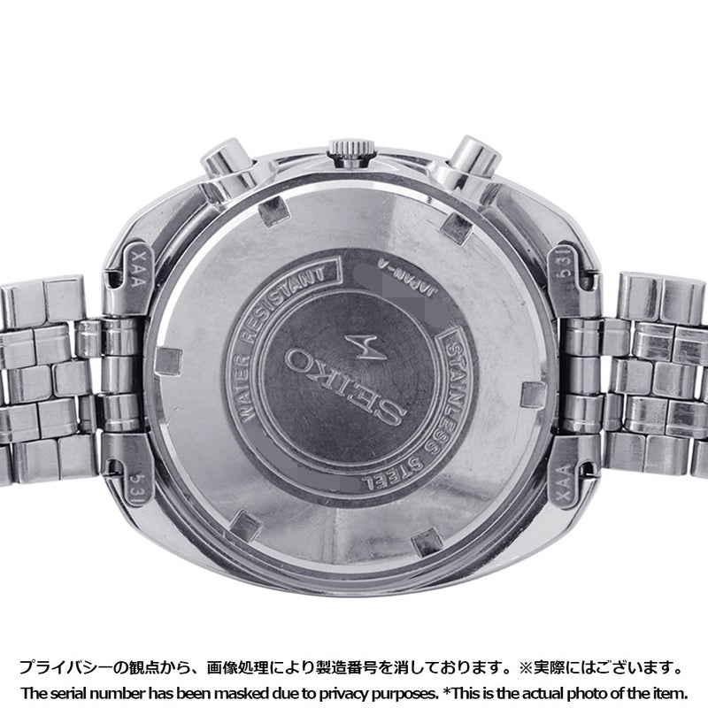 セイコー 5スポーツ スピードタイマー 7017-8000 SEIKO 腕時計 ネイビー文字盤 ヴィンテージ