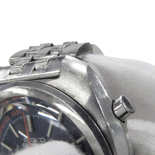セイコー 5スポーツ スピードタイマー 7017-8000 SEIKO 腕時計 ネイビー文字盤 ヴィンテージ