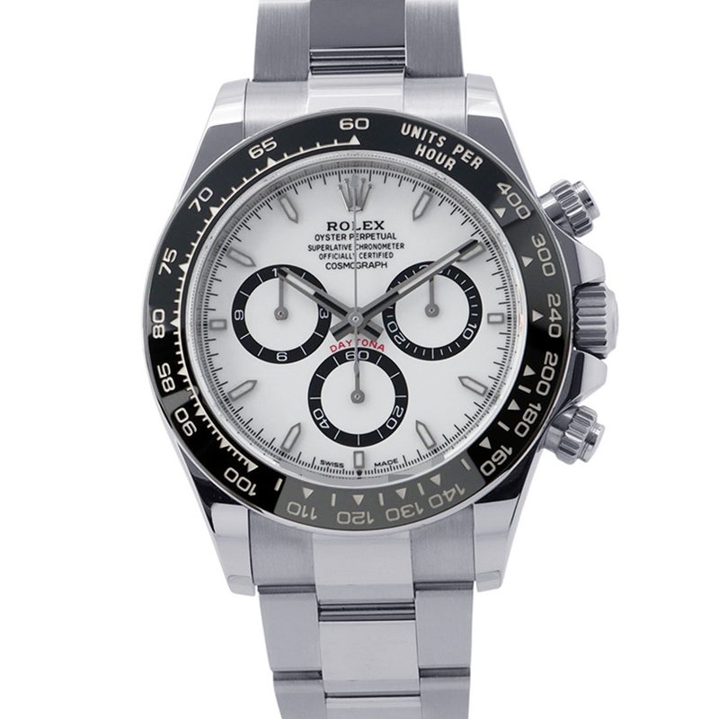 ロレックス コスモグラフ デイトナ ランダムシリアル ルーレット 126500LN ROLEX 腕時計 白文字盤