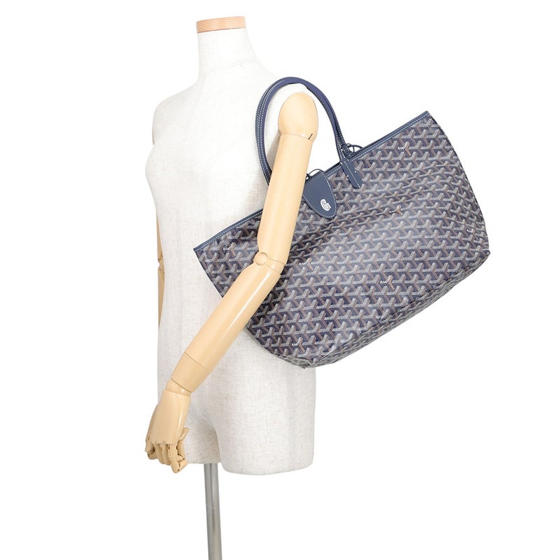 ゴヤール トートバッグ サンルイPM PVC/レザー STLCROPMLTY12CL12P GOYARD ポーチ付き