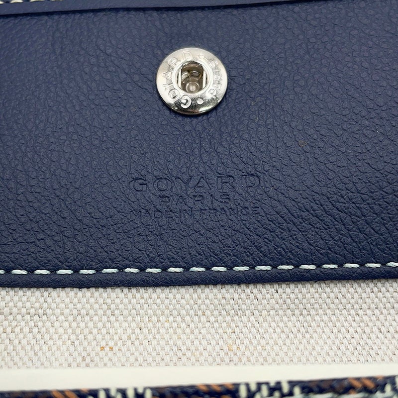 ゴヤール トートバッグ サンルイPM PVC/レザー STLCROPMLTY12CL12P GOYARD ポーチ付き