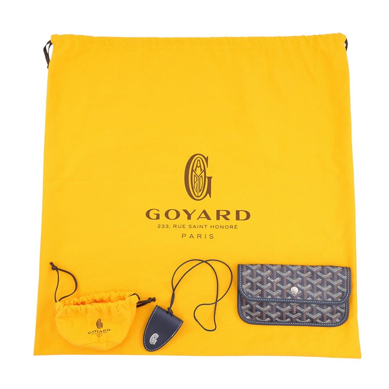 ゴヤール トートバッグ サンルイPM PVC/レザー STLCROPMLTY12CL12P GOYARD ポーチ付き