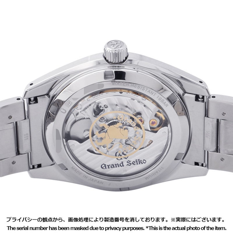 セイコー グランドセイコー ヘリテージコレクション SBGA445 SEIKO 腕時計 ライトグレー文字盤 大雪