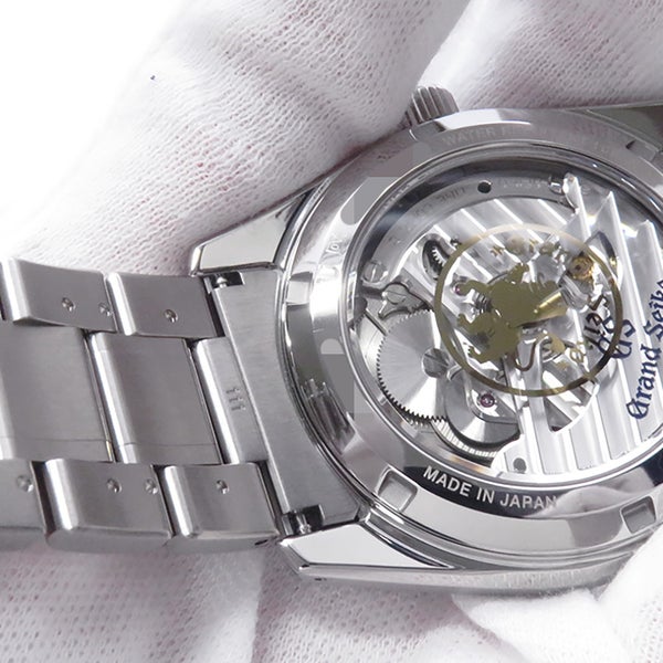 セイコー グランドセイコー ヘリテージコレクション SBGA445 SEIKO 腕時計 ライトグレー文字盤 大雪